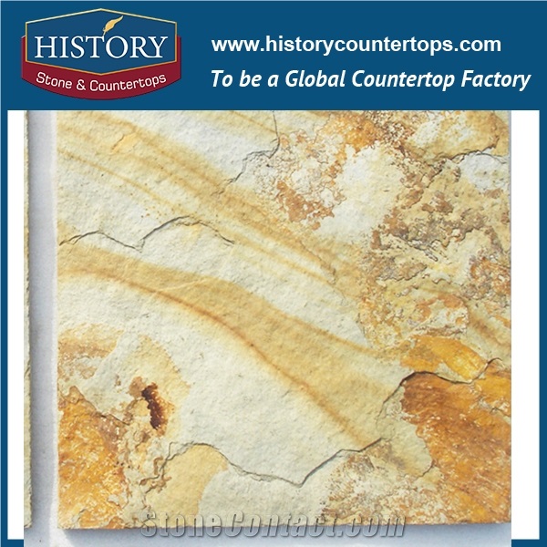 Historystone Slate Stone Floor Covering Withing French and Versailles Pattern