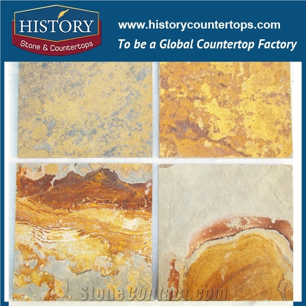 Hitorystone Slate Tile for Floor/ Wall Tiles with Versailles and French Pattern