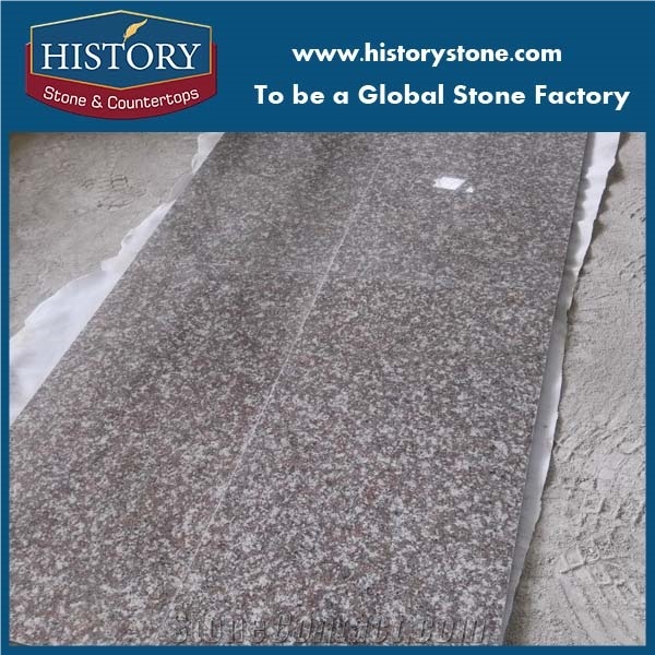 Hot Sale High Quality Natural Granite Stone Building Material, Polishing Bainbrook Brown Bath Top,G664 Granite/Luoyuan Cherry Red Granite Vanity Tops