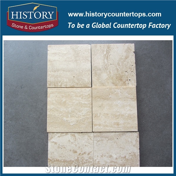 Milan Beige Travertine Tile Cut to Size