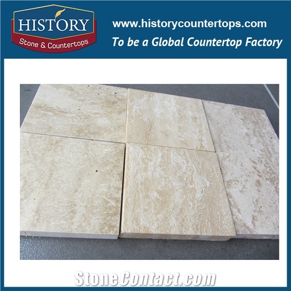 Milan Beige Travertine Tile Cut to Size
