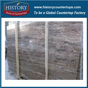 Silver Grey Travertine Slab and Tile