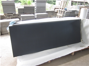 Best Price Cut to Size Flamed / Honed / Polished Hainan Black Basalt Slabs