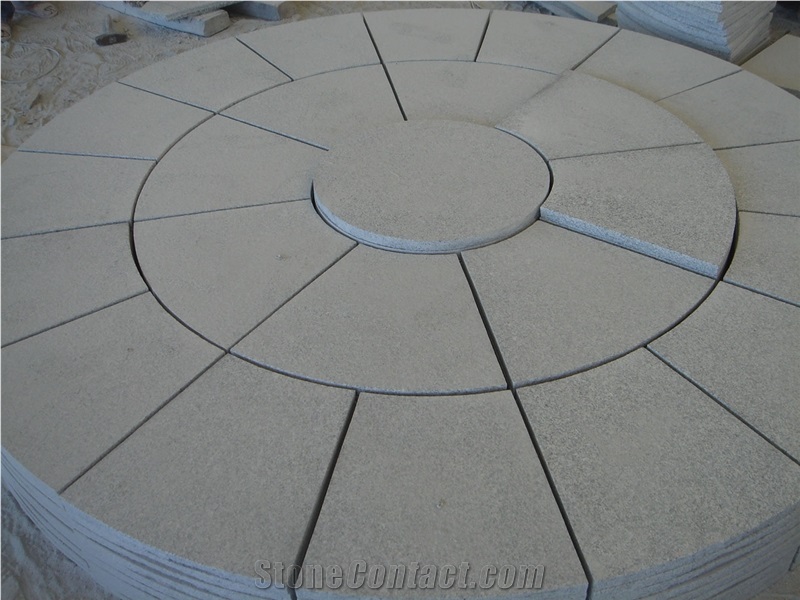 Granite on Net G603 Granite Pavers, China Grey Granite