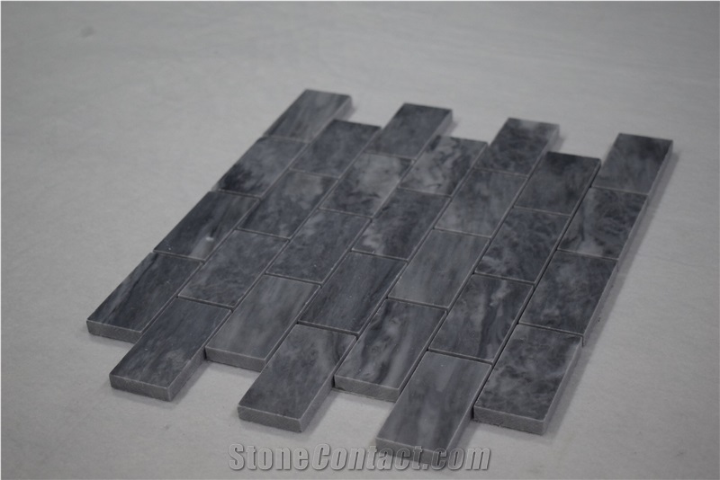High Quality Polished Marble Tilesmarble Tiles Sunny Cloud Grey Marble Mosaic