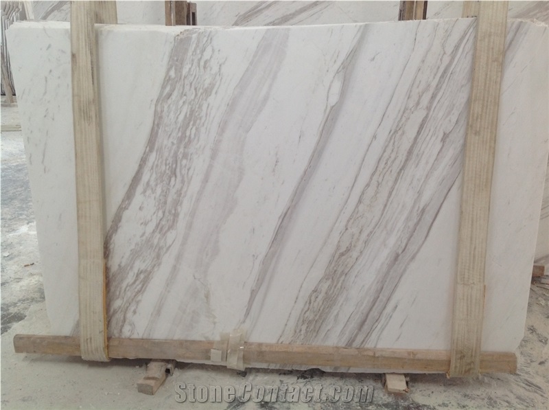 Nature Countertop Stone White Tiles and Marbles Price Volakas Slab