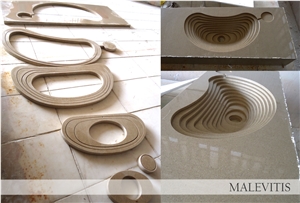 Waterjet Art Design Engravings Products