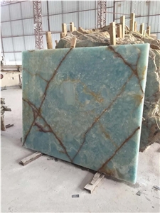 Blue Onyx Slabs