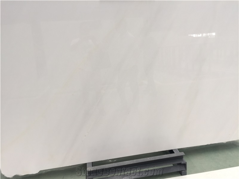 China Natural Han White Marble/M5101/Sichuang Fangshan Jade Han Marble Polished B Grade Big Slabs, Indoor Wall Cladding/Floor Covering