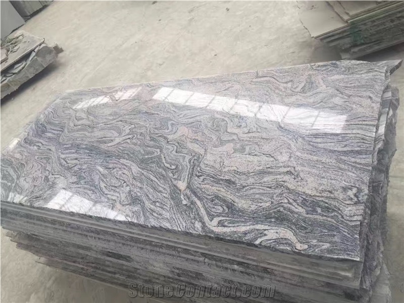Natural China Polished Juparana Grey/Multicolour Grain/Dragon Grey Granite Tiles&Slabs, Indoor&Outdoor Wall Cladding/Floor Covering/Cut-To-Size Stone