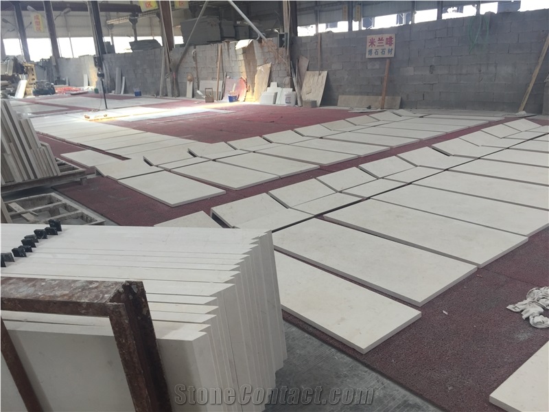Natural Tunisia Light Beige Limestone, Cheverny/Arum Cream Limestone Blocks, Used for Interior & Exterior Building Stone, Wall Cladding&Floor Covering