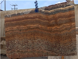 Onyx Red Slabs, Onice Red Vulcano Slabs