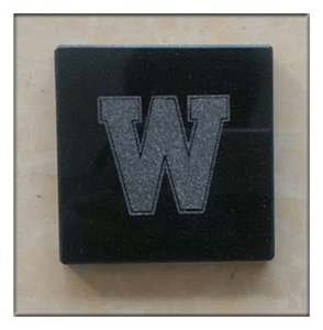 100*100 Shanxi Black Granite Coaster 100*100 Shanxi Black Granite Coaster