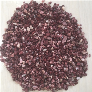 2-4mm Red Gravels for Garden Landscaping, 2-4mm Red Stone Pea Gravel