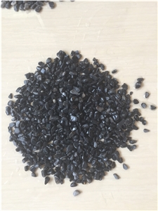 Cheap Price Landscaping Black Stone Gravels, Garden Decoration Stone Gravel,Natural Stone Black Pebbles 6-9mm, Roading Paving Black Stone Chips