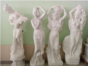 Garden Marble Angel Four Season Statue