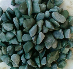 Garden Scaping Decoration Cheap Price Green Gravels