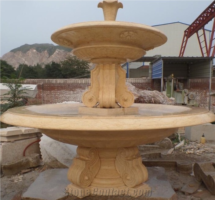 Natural Indoor Swimming Pool Fountain, Rotating Granite Sphere Indoor Water Fountains