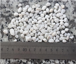 China Cheap Price Snow White Pebbles For Landscaping