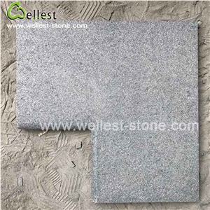 G654 Sesame Padang Dark Grey Grantie Flamed Brushed Finished Bullnose Edge Drop Face Rebate Inside Corner Coping