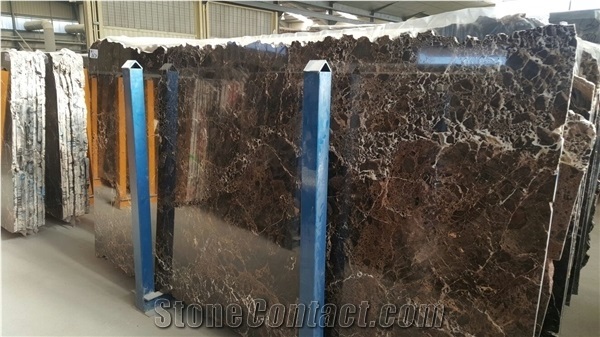 Gold Emperador Slabs & Tiles, Spain Brown Marble