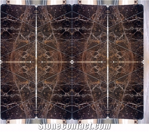 Gold Emperador Slabs & Tiles, Spain Brown Marble