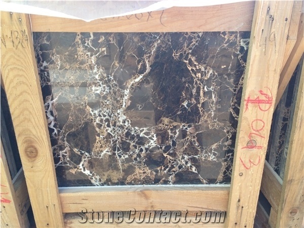 Gold Emperador Slabs & Tiles, Spain Brown Marble