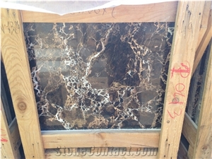 Gold Emperador Slabs & Tiles, Spain Brown Marble