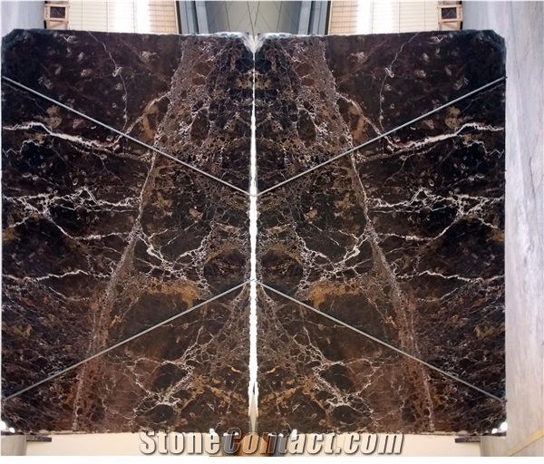 Gold Emperador Slabs & Tiles, Spain Brown Marble