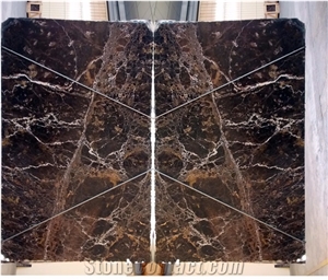 Gold Emperador Slabs & Tiles, Spain Brown Marble