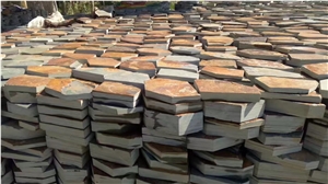 Cheap Rust Slate Flagstone Paving for Walkway