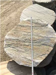 Tumbled Slate Stepping Stone Garden Paver Round Shape