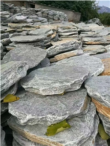 Tumbled Slate Stepping Stone Garden Paver Round Shape
