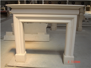 White Limestone Fireplace Mantel Surround White Limestone Fireplace Mantel Surround