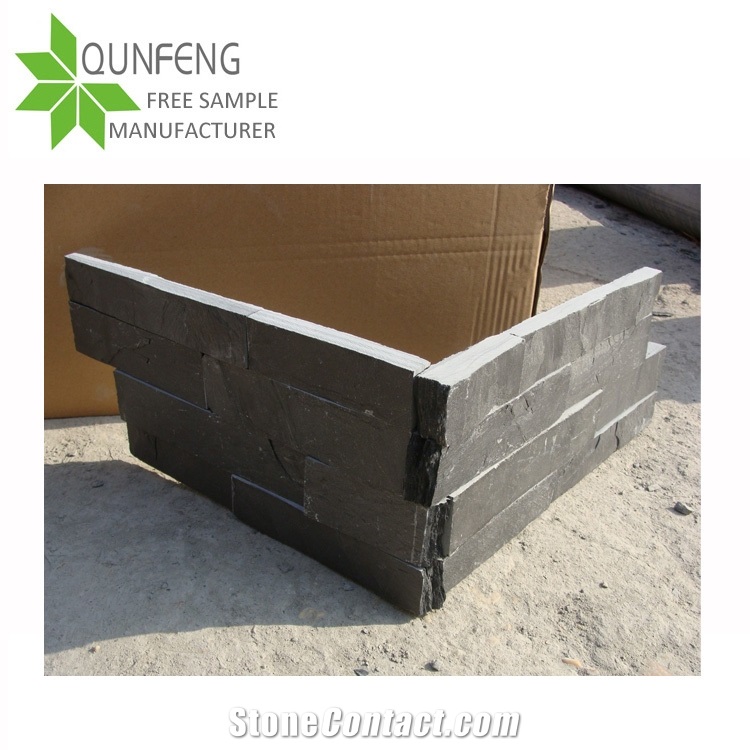 China Factory Direct Sale Slate Wall Tiles Cultured New Design Natural Stone Slate Panel,Slate Ledge Stone,Stone Corners
