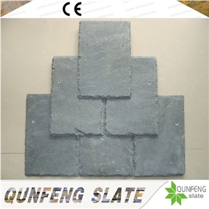 China Square Shape Black Roof Slate Tiles for Cladding and Roofing