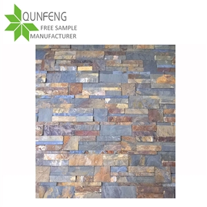 On Sale Multicolor/Golden Rusty Slate Ledgestone,Cultural Stone