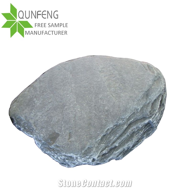Popular Chinese Black Slate Flagstone Tiles for Stepping Stone for Garden