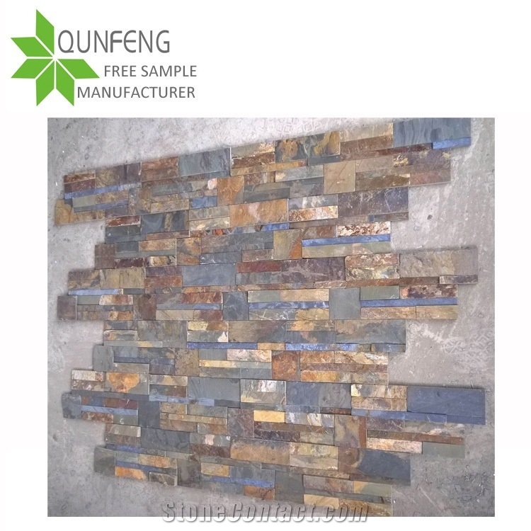 Popular Rustic Slate Wall Panel Stone, Slate Stone Wall Decor