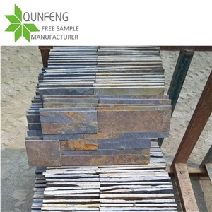 Popular S Shape Slate Wall/Slate Walling,Slate Tiles,Slate Veneer Stone for Cladding