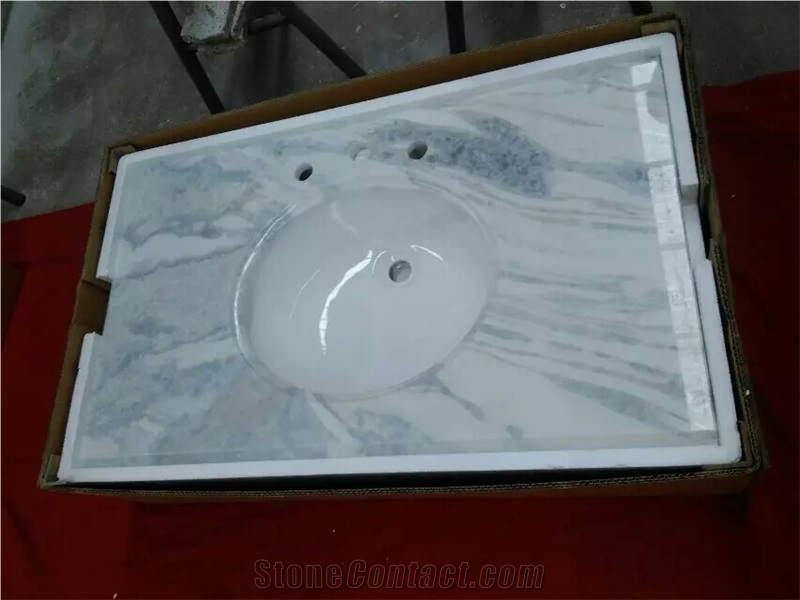 Dream White Onyx Bath Tops, China White Onyx Bath Countertop, Lady Dream White Onyx Bath Tops