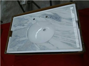 Dream White Onyx Bath Tops, China White Onyx Bath Countertop, Lady Dream White Onyx Bath Tops