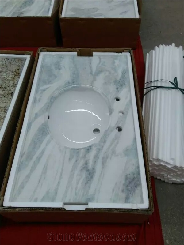 Dream White Onyx Bath Tops, China White Onyx Bath Countertop, Lady Dream White Onyx Bath Tops