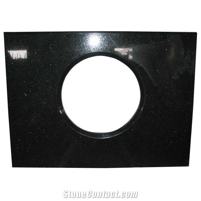 Large Indian Polished Black Galaxy Granite Bath Countertop, Natural Spark Black , Star Galaxy, Nero Star Galaxi Bath Tops