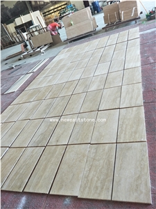 Travertine Type Light Beige Honed Travertine Stone Ivory Medium Travertine Price