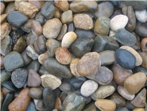 Wholesale Garden Landscaping Unpolished River Pebble Stone Black River Rocks Stone and Small Stones Sale