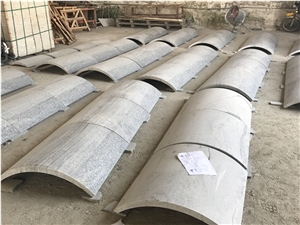 China Viscount White Granite Columns,Fantasy White Granite Outdoor /Indoor Column