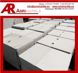 Limestone Cream Capri Caliza Stock