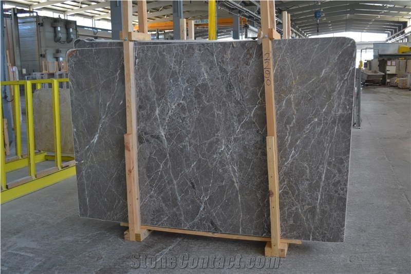 Sandras Grey Marble Slab