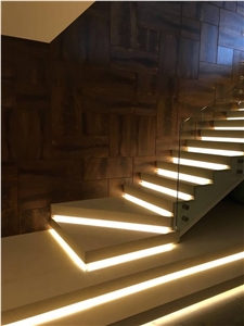 Selina Limestone Stairs